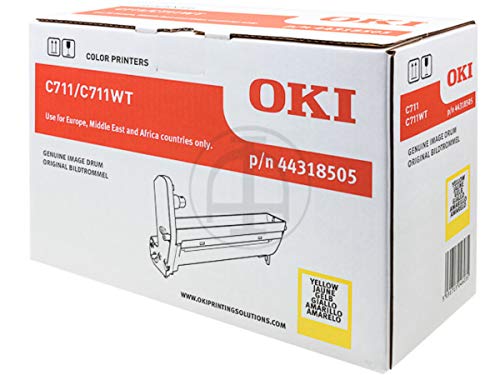 Tambour OKI C 711 N jaune 20 000 pages pour des impressions nettes