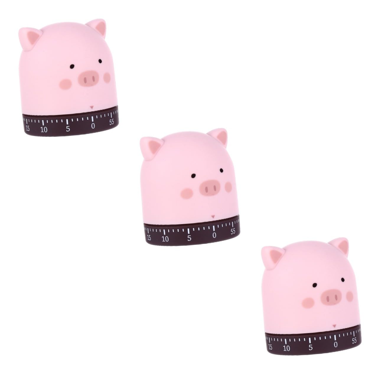 TOPBATHY 3 Pièces minuterie de Cuisine minuteur de Cuisine minuteur Cuisine réveil de Cuisine Compte à rebours de réveil pour Enfants horloges minuterie de Dessin animé Animal