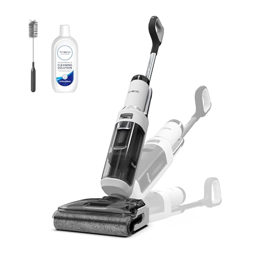 Tineco Floor One Stretch S6 Nass Trockensauger, 180°-Flachdesign...