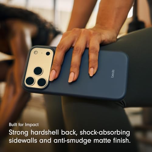 Beats iPhone 17 Pro Case with MagSafe & Camera Control, Matte Finish, Microfiber Lining – Bedrock Blue - image 5