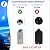 Blu Tech RV Water Softener, Stainless Steel Portable Water Softener, 10,000 Grain with Stainless Steel Garden Hose Quick Connects, RV Accessories for Camper Vans and Travel Trailers