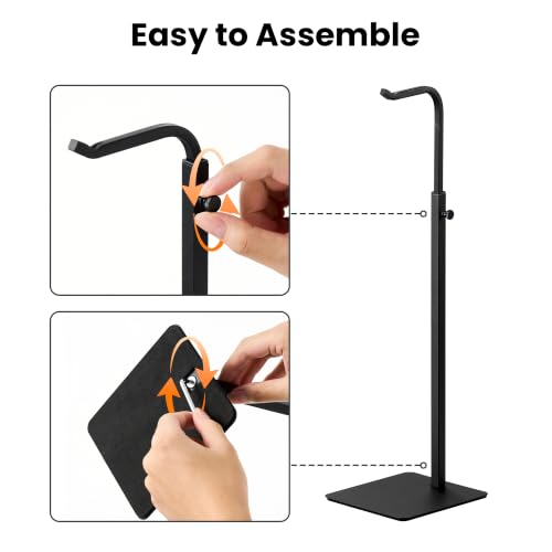 Josmimic Black Tabletop Display Racks for Purses and Banners, 2-Pack by Josmimic - Used condition - Image 7