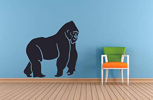 Monkey gorilla animal jungle zoo wildlife wall sticker art decal …
