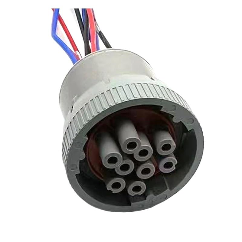 Connecteur de Diagnostic Circulaire étanche Gris HD16-9-16S à 9 Broches, 1/5 Jeux, avec Fil 15 cm, fiche d'origine d'usine(5 S)