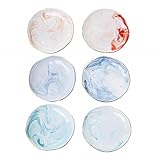 Glitterville Marbled Plates