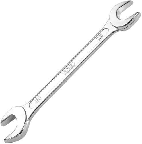 Miniatura 3 de Utoolmart Llave doble de extremo abierto, llave métrica de 8.071 in de longitud, herramienta de reparación de llaves de 0.866 in x 0.945 in, acero