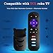Motiexic Replacement RC280 RC282 Remote Control Compatible with All TCL Roku TV 32S301 55S425 32S321 55US57 55S405 49S405 43S425 50S425 65s421 43S423 49S425 32S325 55S401 ect. (Include Remote Holder)