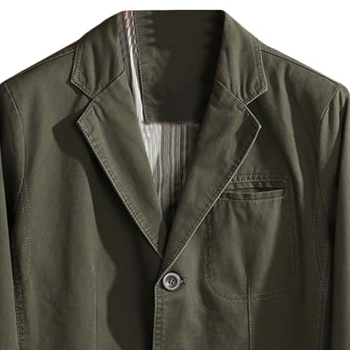 Men's Loose Casual Blazer Comfortable with Pockets Lightweight Suit Jacket Daily Wear Versatile Classic Sport Coat2