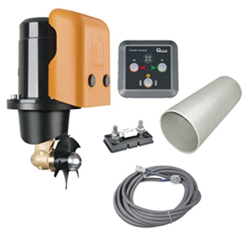 Quick BTQ 110-25 DC Bow Thruster Kit, 12V, 25kgf, 1.3kw Marine RV Boating
