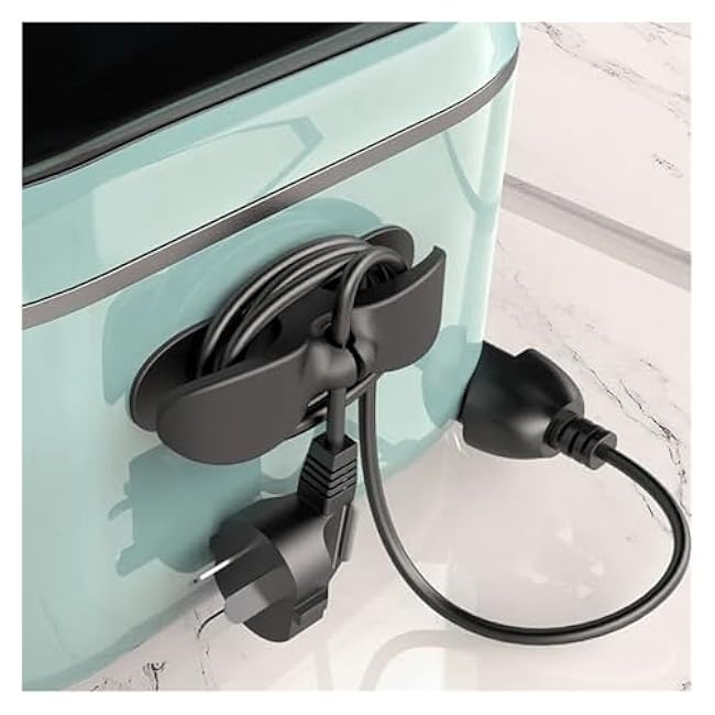 1Pc Cord Winder Organizer for Kitchen Appliance Holder for Air Fryer Cord Wrapper Cable Management Clip Coffee Machine Fixer