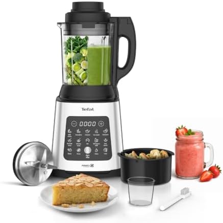 Tefal PerfectMix Cook Soup Maker and Blender, 10 Auto Programs, 1...
