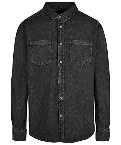 Chemise en jean hommes COOZO pour un style casual au quotidien