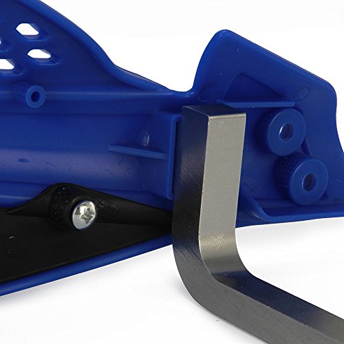 Image of Motorcycle Handguards Double Layer Protection 7 /8 inchand 11 /8 inchUniversal for TTR230S TW200 WR450F YFZ450 YZ450F Raptor700 Grizzly 660 Warrior 350 Dirt Pit Bike ATV Off Road Motocross Blue