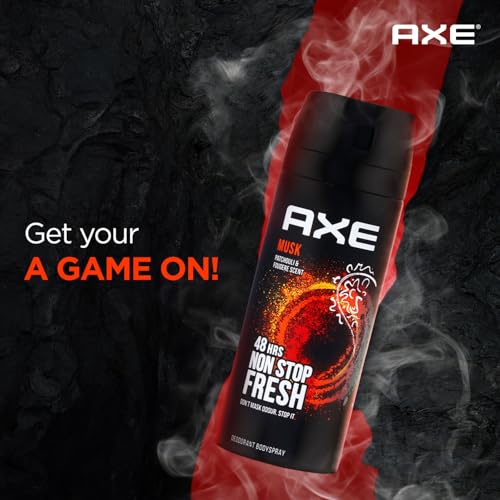 Image of Axe Musk Deodorant Body Spray for Men | 48H* Odour Protection | With Lavender, Geranium, and Vanilla notes| 150ml