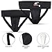 ACES SPORTS Groin Guard with Gel Cup, Boxing Jockstrap, Kickboxing Groin Guard (M)
