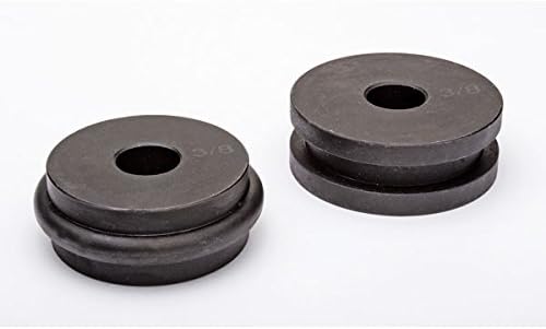 Eastwood 3/8 in. Motorized Bead Roller Round Bead Kit Forming Die Lower and Upper Wheel Sheet Metal for Eastwood Powered Bead Roller Auto Body Repair