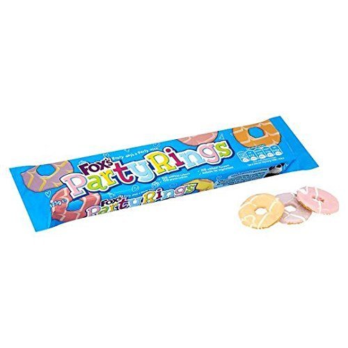 Fox's Iced Party Rings - 125g by Fox's