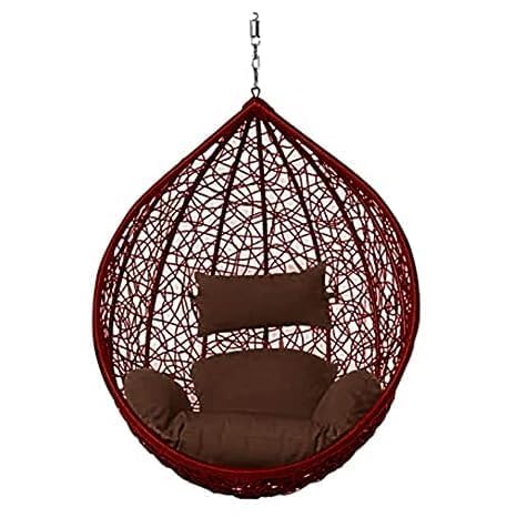 Floor Decor Hammock Single Seater Rattan Swing Chair Without Stand