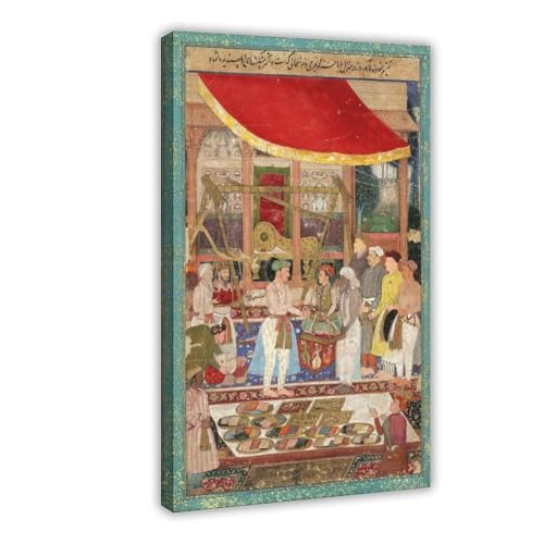 Toile Empereur Jahangir Manohar Idéale pour Créer une Ambiance Cabinet de Curiosités