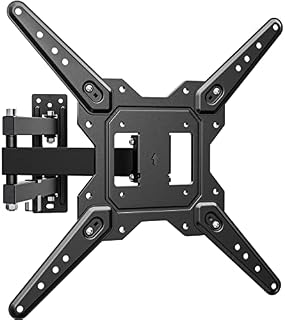 PUTORSEN TV Wall Bracket Mount for most 23-55 Inch LED LCD OLED TVs up to 30KG Max VESA 400x400mm, Full Motion TV bracket with Tilt Swivel Extension