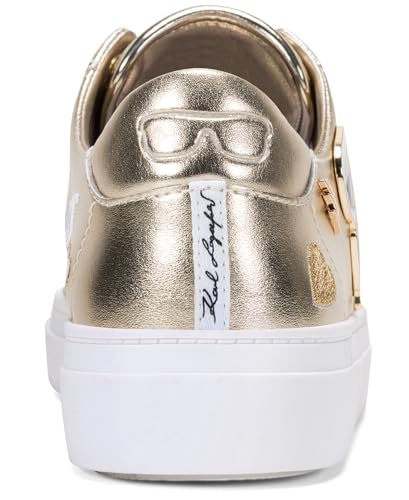 Image of Karl Lagerfeld Women's Cate Pins Lace Up Sneaker