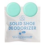 tofume Shoe Deodorizer Tablets with Invigorating Mountain Meadow Fragrance from Essential Oils, Odor Eliminator for Shoes, Gym Bags, Closet, Locker, and Trashcans, 1 Pack 2 Pieces