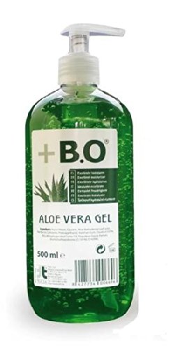 brand_name + B.O Gel Aloe Vera Botella 500 ml + dispensador