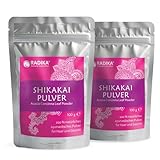 Shikakai Pulver 100 g – Acacia Concinna Pulver, 100% Natürlich, Ayurvedisches Pulver für Haarpflege & Kopfhaut, Set 2 x 100 g (200 g Gesamtmenge), von Bioherba