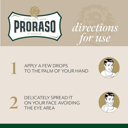 Proraso Aftershave Lotion Refreshing, 100ml, Men's Aftershave with Eucalyptus Oil & Menthol, Helps Restore Skin Comfort, Made In Italy - Image 6