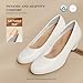 Imagen de DREAM PAIRS Zapatos de Tacón Bajo Cerrados para Mujer