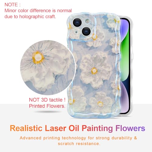 Coque de protection exquise iPhone 15 TPU bleu clair robuste