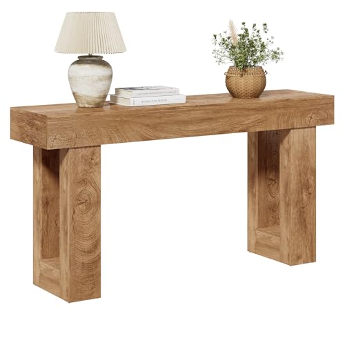 Nintendo NES Classic Console LITTLE TREE 63 Inches Long Console Table for Entryway, Sofa Table Behind Couch, Wooden Entry Table...