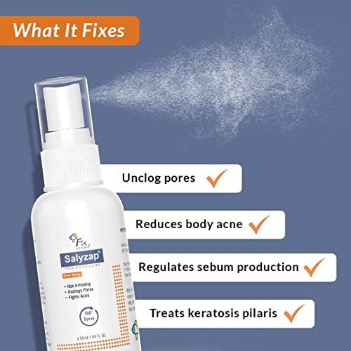 Salyzap spray acné pour éliminer les boutons du dos et de la poitrine - 3