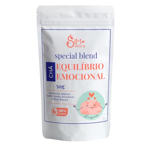 Chá Equilíbrio Emocional Blend Calmante E Relaxante 50g