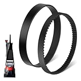 KEEPOW Vacuum Belt For Bissell Proheat DeepClean Essential Carpet Cleaner 88522, 8852R, 8852T, 9585, 88523, 88524, 1887, 18872, 1887L, 1887T, 1200R, 1210, 12108 Series, Parts 1601542 & 1601543, 2 Pack