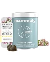 Beruhigungsmittel für Hunde - 60 Snacks (175g) Relax Time von mammaly - Entspannungs- & Anti-Stress-Mittel mit Baldrian - leckere Beruhigungsleckerli zur Entspannung für Deinen Hund auch zu Silvester