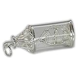 buddelschiffe bremen charme Buddelschiff Sterlingsilber Charm .925 x 1 Schiffe in Flaschen Anhänger bj1117
