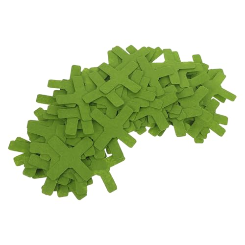 NUOBESTY Protector Divisor de Taza de Fieltro Suave 100 Unidades Color Verde Militar Almohadillas Separadoras Antiarañazos para Tazas de Cerámica y Vidrio Reducción de Ruido para Uso