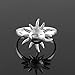 925 Sterling Silver Sun Face Ring, Handmade Ring for Women, Minimalist Bohomian Jewelry, Fidget Stackable Wedding Promise Ring, Gift (US - 5)