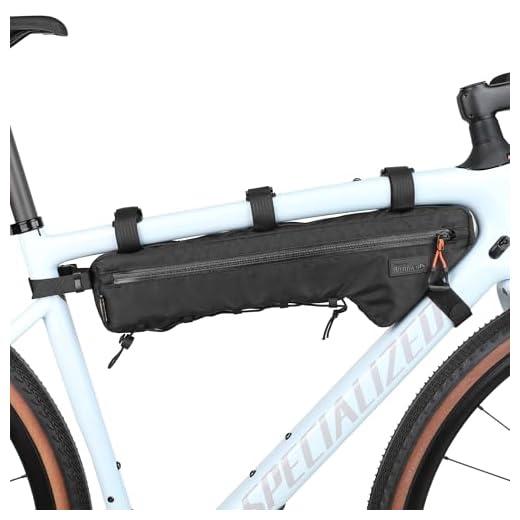 Can you ride bike with messenger bag Rhinowalk Bicycle Front Frame Bag