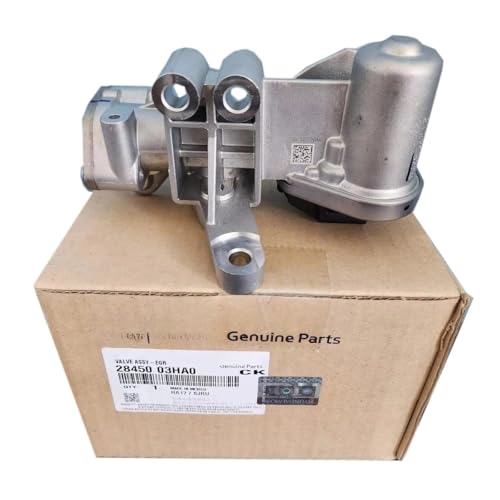 Genuine OEM 28450-03HA0 EGR Valve / 2845003HA0 Compatible with Hyundai Ioniq 2017~2019, Kia Niro 2017~2019