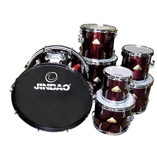 Jinbao - Tom-tom de 10 x 10 negro