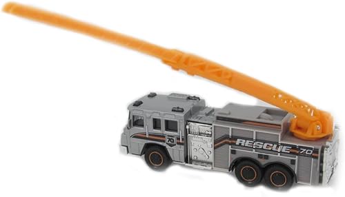 Miniatura 2 de Matchbox Pierce Quantum - Camión de escalera aérea 1016 platanaranja