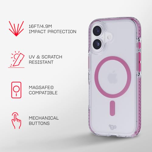 Coque iPhone 17 Tech21 EvoCrystal premium MagSafe - 7