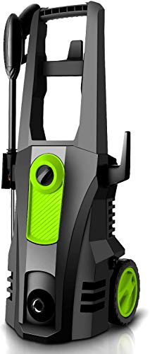 Up To 60% OFF TEANDE 3500 PSI Electric Pressure Washer, 2.60 GPM 1800W Power Washer with Rolling Wheels (Green)