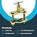 EZ-FLO 1/4 Inch (OD) Self Tapping Saddle Valve, Brass, 65801LF