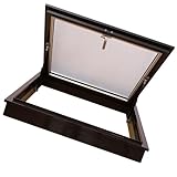 Sicherer und bequemer Zugang: Diese Dachfenster-Zugangstür ist ideal für verschiedene Umgebungen, in denen ein Dachzugang erforderlich ist. Für zusätzliche Sicherheit öffnet sie sich nur von innen (nicht von außen).