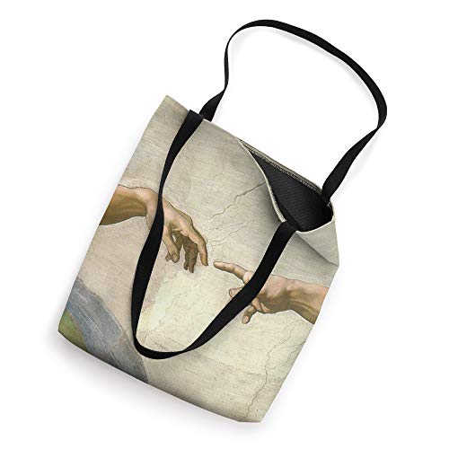 Bolsa Tote Michelangelo Creation of Adam miniatura 2