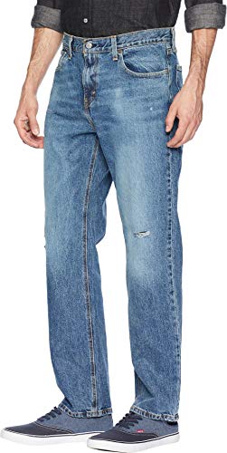 Image of Levi's Men's Big and Tall 541 Athletic Fit Stretch Jean, Cholla Black Overdye - All Seasons Tech, 58W x 30L