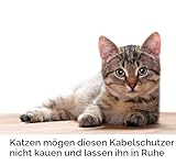 Alex Tech 13mm-3.1m selbstschließend Kabelschlauch gewebter Kabelmantel Kabelschutz zuschneidbar Weiß Für TV Computer Heimkino Automobilkabel zu Hause und im Büro
